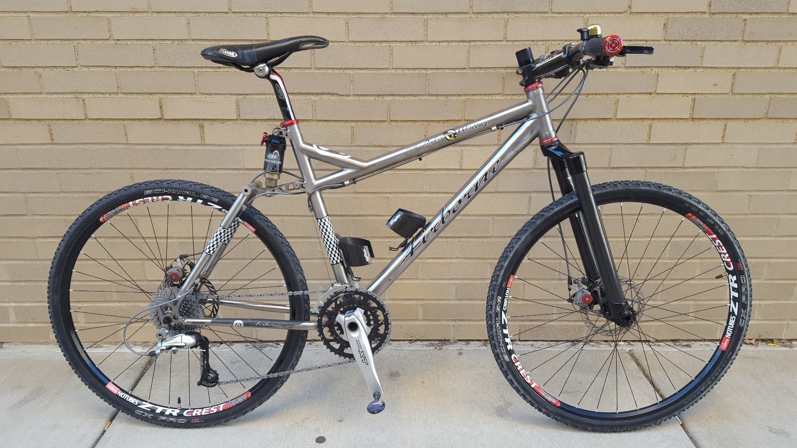airborne titanium mountain bike